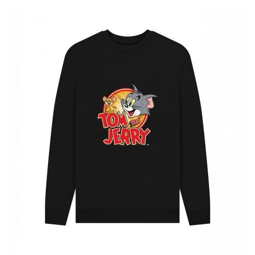 Tom and Jerry Unisex Adult Graphic Vintage Sweatshirt