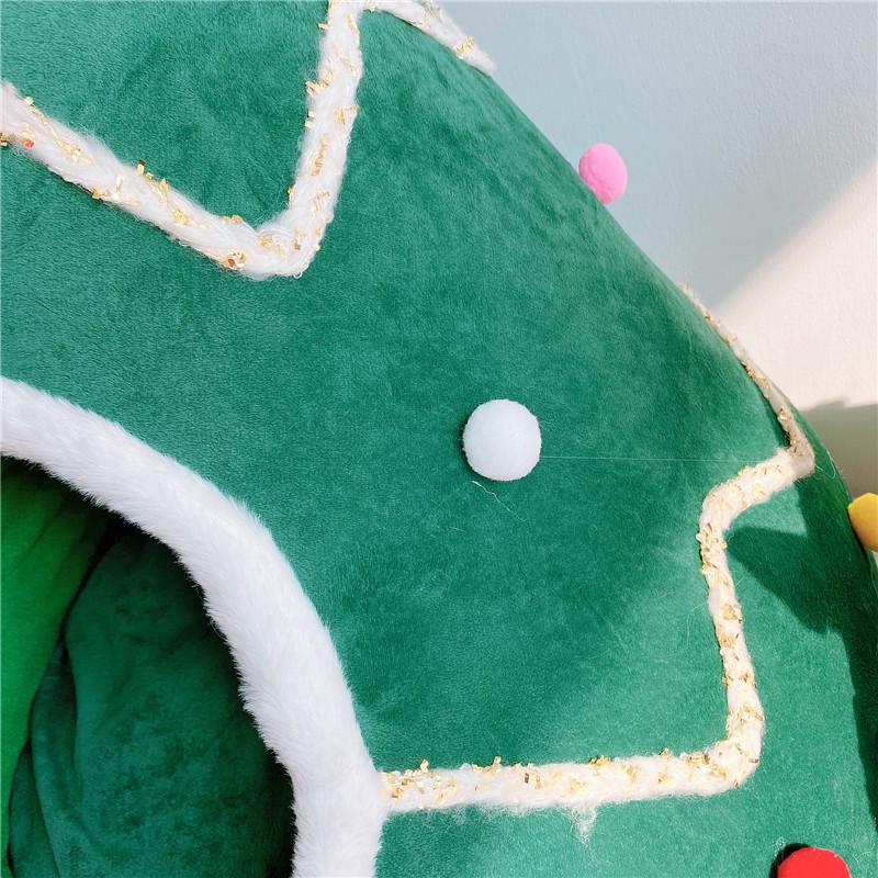 Cozy Christmas Tree Pet Bed: Warm Igloo Nest for Cats & Small Dogs