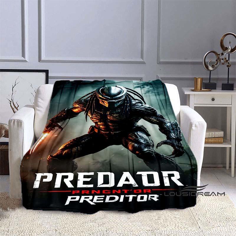 Alien Vs. Predator Printed Blanket Warm and Beautiful Flannel Soft and Comfortable Home Travel Bed Blanket Birthday Gift