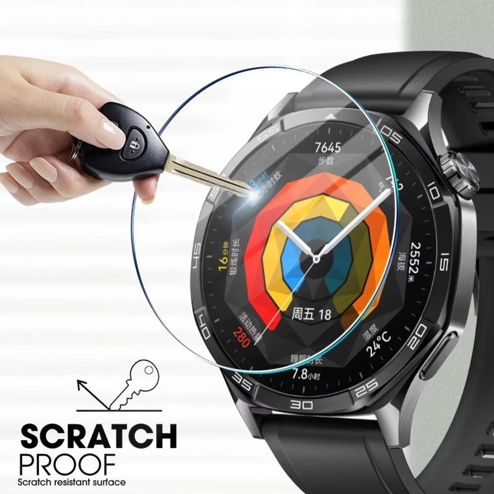 3Pcs Easy Install Kit Tempered Glass Films for Huawei Watch GT 6/6 Pro Smart Watch Accessories