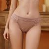 Sexy Lace Panties Women Transparent Low-Waist Lingerie See Through Thong Underwear