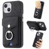 Magnetic Ring Holder Wallet Leather Case for IPhone 14 Pro Max 15 13 12 11 X XS XR 7 8 Plus SE2026 Vertical Cards Solt Cover