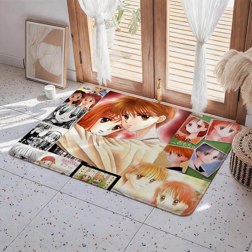 Anime K Kodomo no Omocha Floor Mat Eco Flannel Doormat Non Slip Odorless Indoor Floor Rug Soft Short Plush Home Mat