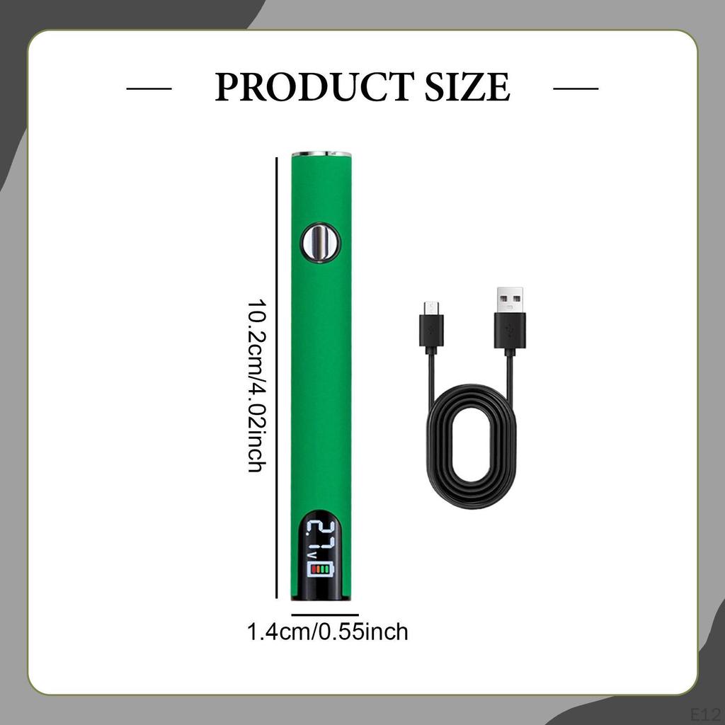 Soldering Iron Kit Battery Pen 650mAh Mini with Storage Case USB Cordless for Solder