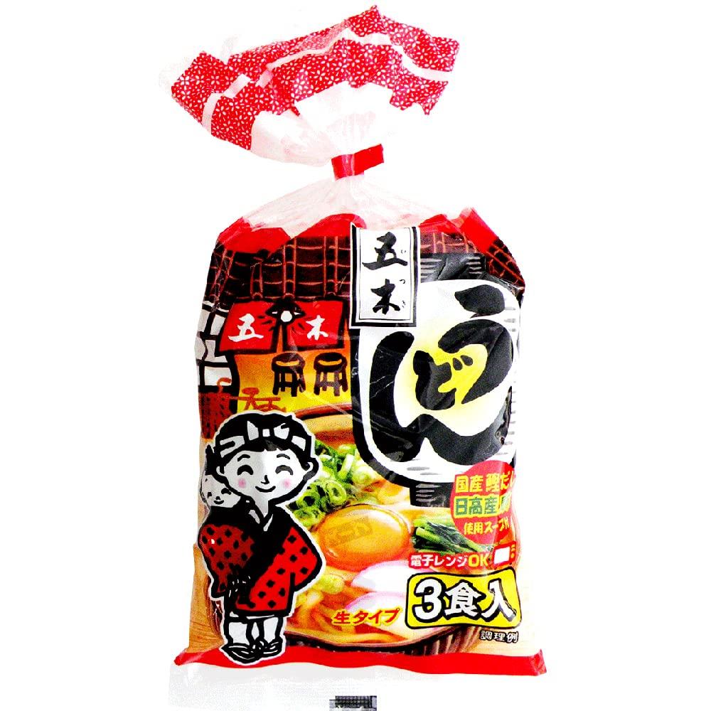Itsuki Foods Udon Noodles with 564g x 6 Packs at Room 3-Serving Soup, (Microwaveable) (Stable Temperature)