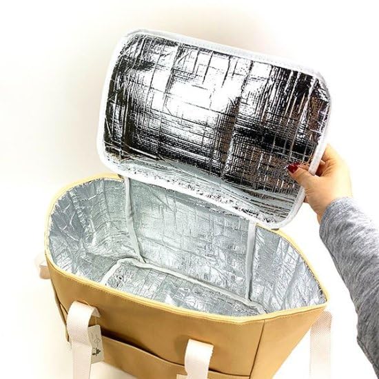 Marimo Craft Snoopy Beagle Scout Cooler W33 X H27 X Bag, Large, Yellow, D23cm, SPZ-3161