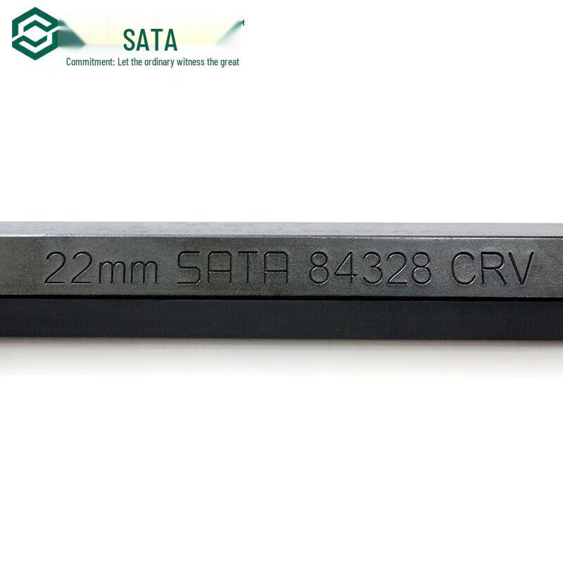 SATA 12mm Black Oxide Hex Key Wrench