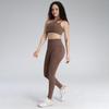 European and American cross-border seamless woven leggings high waist hip yoga pants 3D peach hip sports fitness trousers