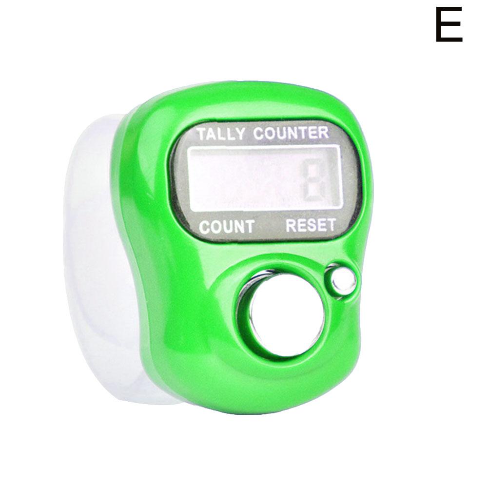 Plastic Point Marker Row Finger Counter LCD Electronic Digital Tally Counter For Sewing Knitting Weave Tool Mini Stitch Counter
