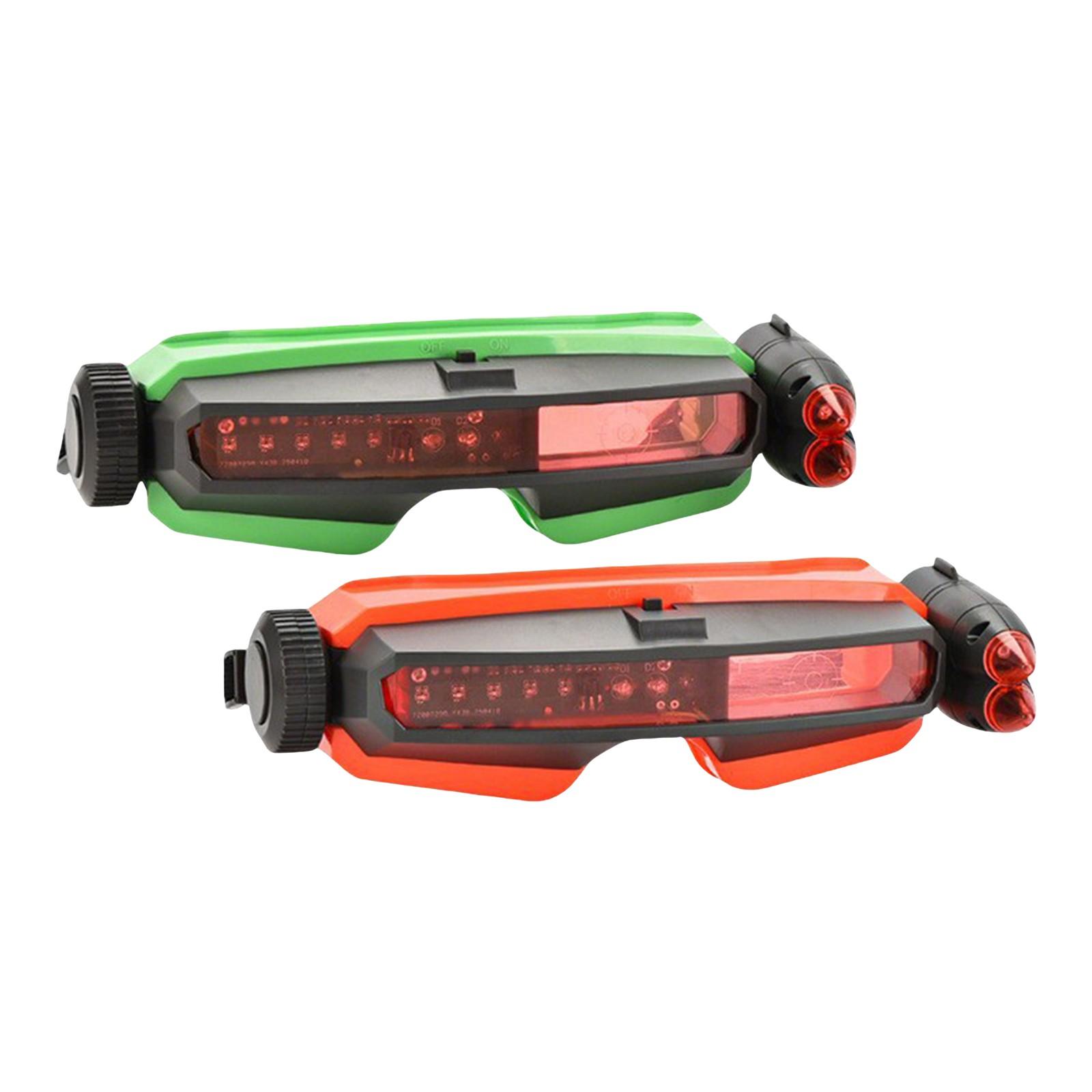 

Интерактивная соревновательная игрушка-очки для двух игроков, интерактивные очки, имитация стрельбы со световыми и звуковыми эффектами One Size