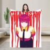 Chainsaw Man Makima No Power Blanket  Warm Soft Graphic Plush Throw Blanket For Boy Girl Living Room Flannel Bedspread Bed Cover