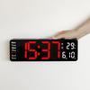Modern Minimalist Digital Wall Clock With Led Display And Date For Living Room Decor