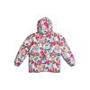 Adidas Originals Trefoil X Ivy Park Co-Branded Allover Logo Print Hooded Down Jacket Unisex Outerwear Multicolor H18992