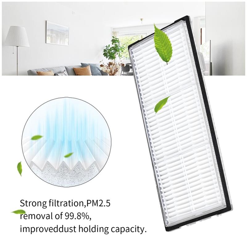 A03F-For Roborock S8 Pro Ultra S8+ Spare Main Side Brushes Mop Cloths HEPA Filters Dust Bags Replacement Parts Accessories