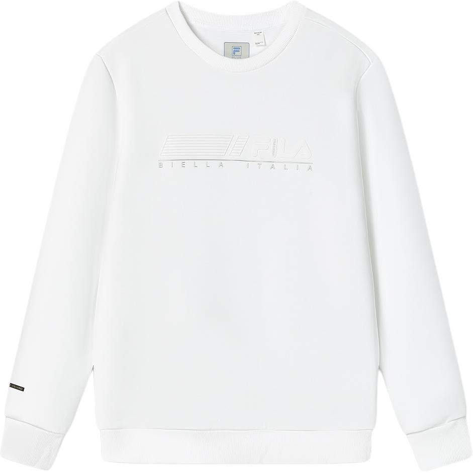 

New FILA Sweatshirt Men s Standard White F11M412207F-WT XL
