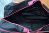 [USED] Yonex Racket Bag, Black/Pink, Lightning Bolt Pattern