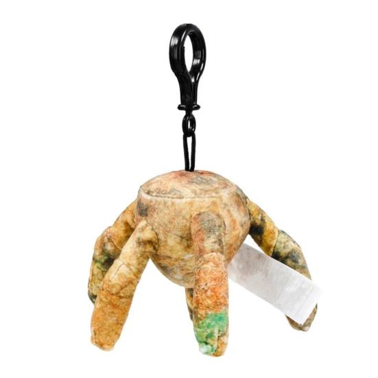 Cute Figurine Plush Keychain with Clip Soft Stuffed Animal Pendant for Bags Backpacks Wallets Keys Car Decor Adorable Gift for Kids Teens