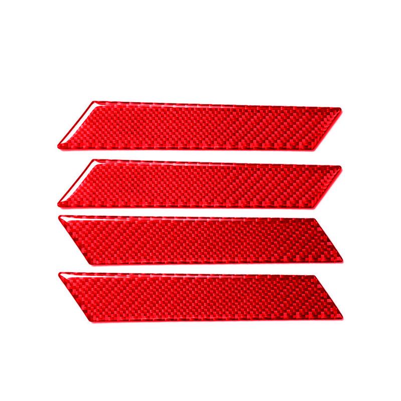 Red Car Interior Decoration Protection Carbon Fiber Sticker For Volkswagen VW Golf 7 GTI MK7 2014-2019 Auto Styling Accessories