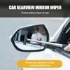 Retractable Car Rearview Mirror Wiper 98cm Telescopic Windshield Blade Cleaning Brush Long Handle Window Glass Wash Auto Cleaner