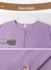 Granny Short Sleeve Summer Suit - Casual Two-Piece Set for Middle-Aged & Elderly Women