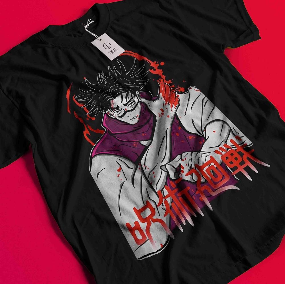 

Choso T-Shirt Sukuna Shirt Jujutsu Kaisen Tshirt Toji Tee Gojo Satoru Nanami JJK AA154 XL