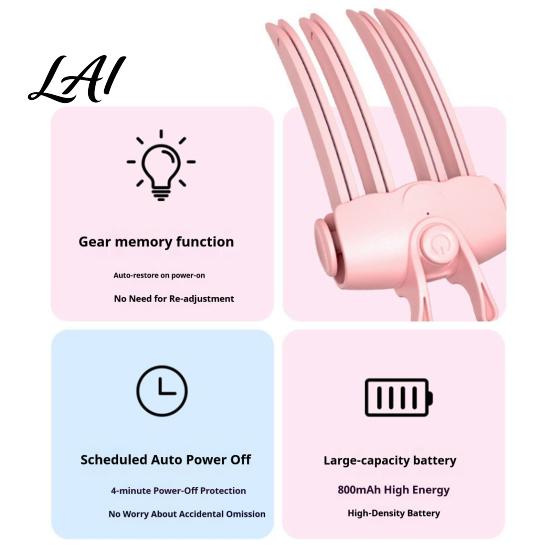 Fine Hair Volumizer Electric Heated Volume Clip 2 Heat Settings Volumizing Root Lift Tool Styling Accessory for Thin Hair Fluffy Bangs USB