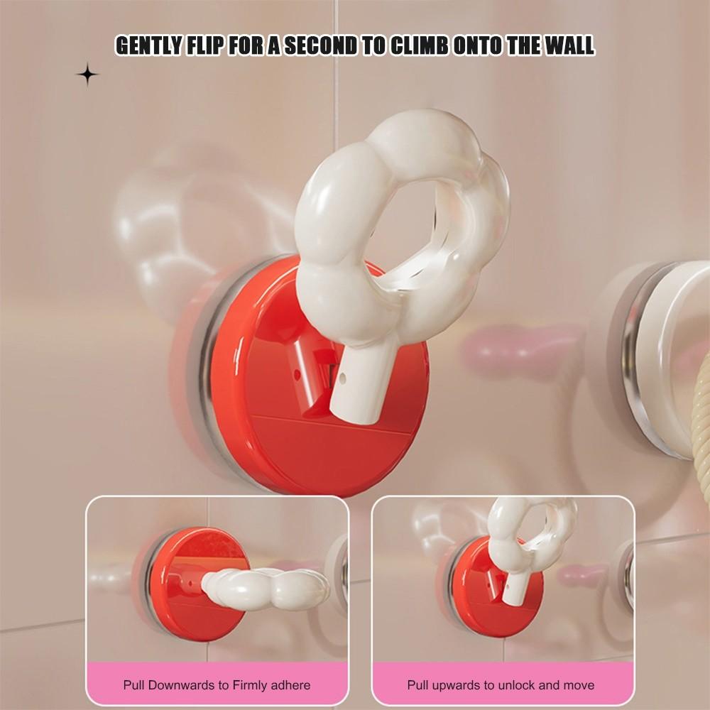 No Punching Shower Suction Hooks Suction Cup Robes Hooks Durable Load-Bearing Hooks  Towel Hanging