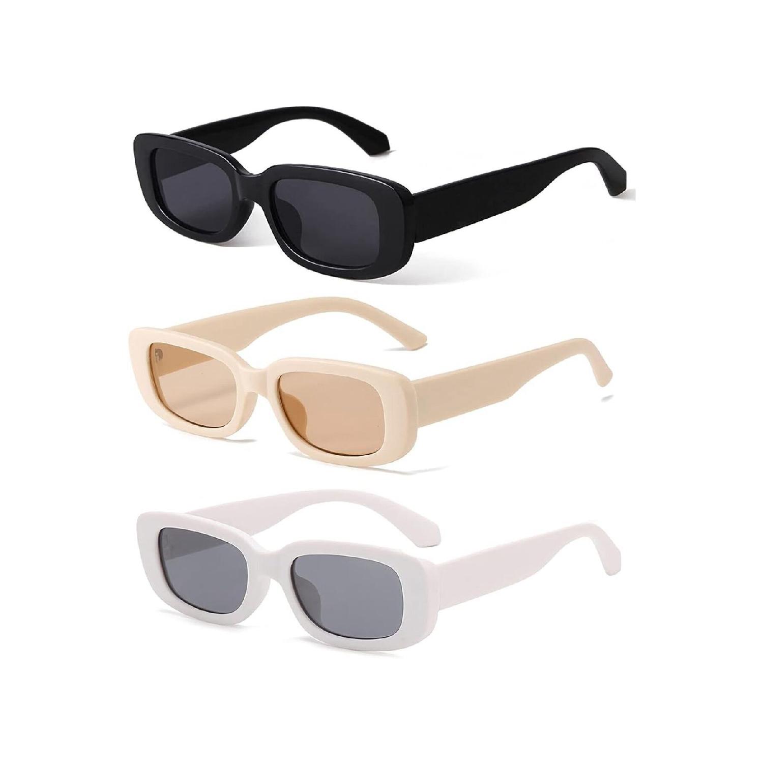 

Новый сезон, набор из 3 прямоугольных солнцезащитных очков