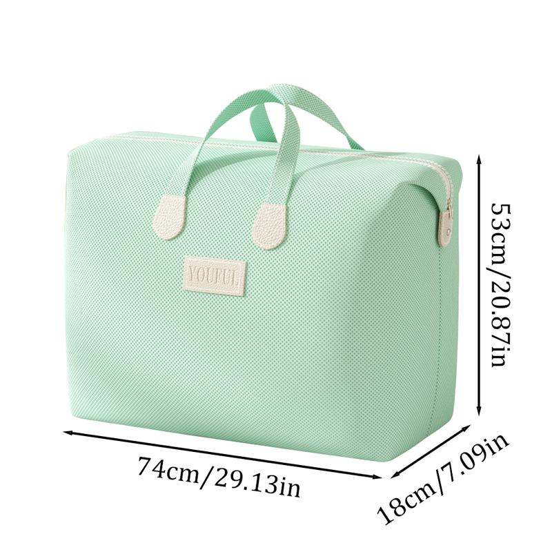 Large Capacity Clothing Storage Bag Blanket Quilt Storage Bag Student Dormitory Organizer Bag Necessary Moving Bag Travel Bag