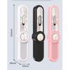 Electric Hair Oil Applicator with Red Blue Light Multifunctional Handheld Scalp Applicator Comb Head Scratcher Massager Brush
