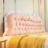 Rectangular Tatami Pillow Headboard Pink Pillow Bed Sleeping Neck Body Pillow Bedside Cushion Large Backrest Support Bolster