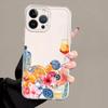 Fruit Flowers Soft Phone Cover Case for iPhone 17 Pro Max 12 Mini 16 Air 11 XS Max XR 13 Pro 7 8 14 Plus 15