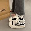 New Autumn Breathable Thick-soled Casual Sports Dad Shoes Increase Height and Comfort for Students