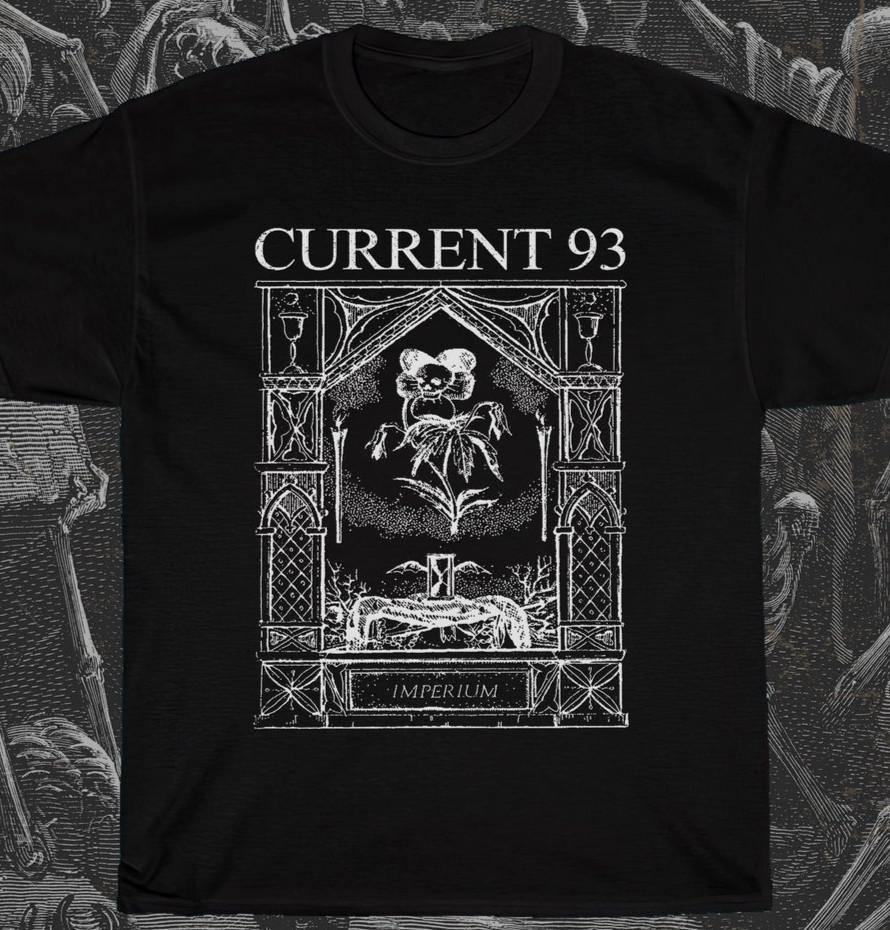 Current 93 Imperium T-shirt Music Band Rock Punk Metal Unisex tee S