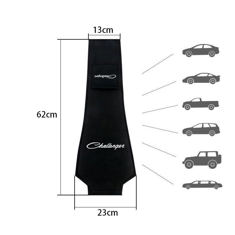 Car Seat Back Headrest Pillow Dustproof Cover For Dodge Challenger 2008 2009 2010 2011 2012 2013 2014 2015 2016 2017 2018 2019 T777