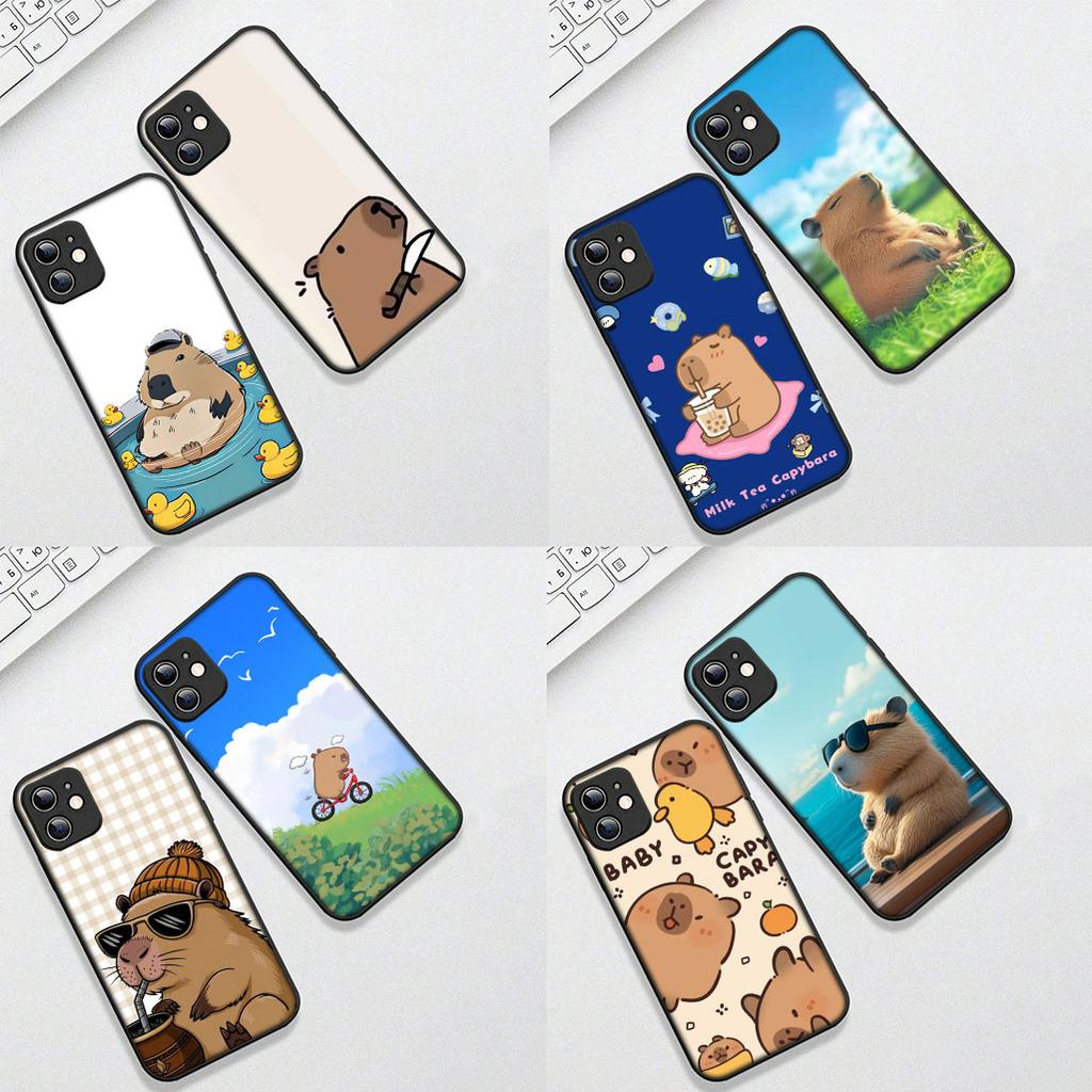 Comics Capybaras Wallpaper Handyhülle für Xiaomi Redmi Note 12 11 10 A3 Pro 10A 10C 12C Note12 5G 4G Schutzhülle