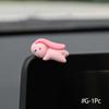 Car Ornaments Mini Sleeping Cute Animals Resin Bear Rabbit Sheep Turtle Resin Decoration Home Office Computer Decor Amagi