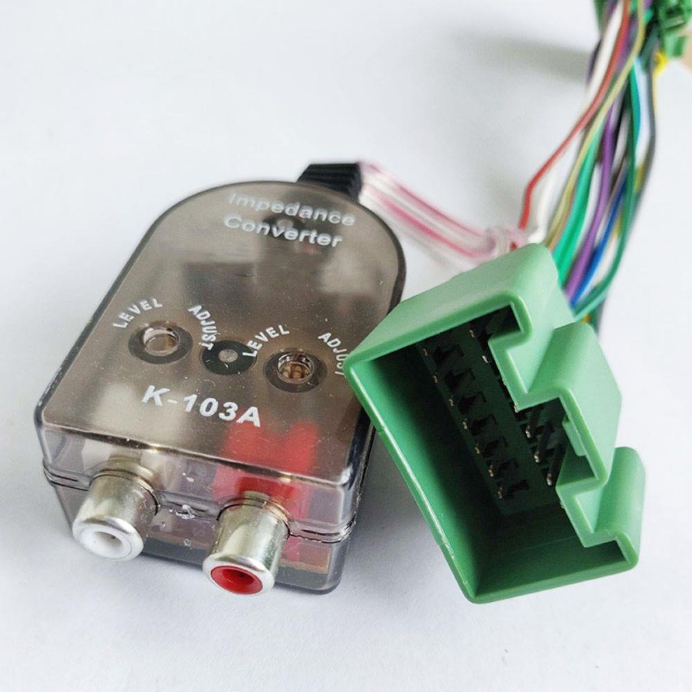 Radio Add Amp Subwoofer Amplifier Wire Harness For Chevy Camaro Malibu Silverado