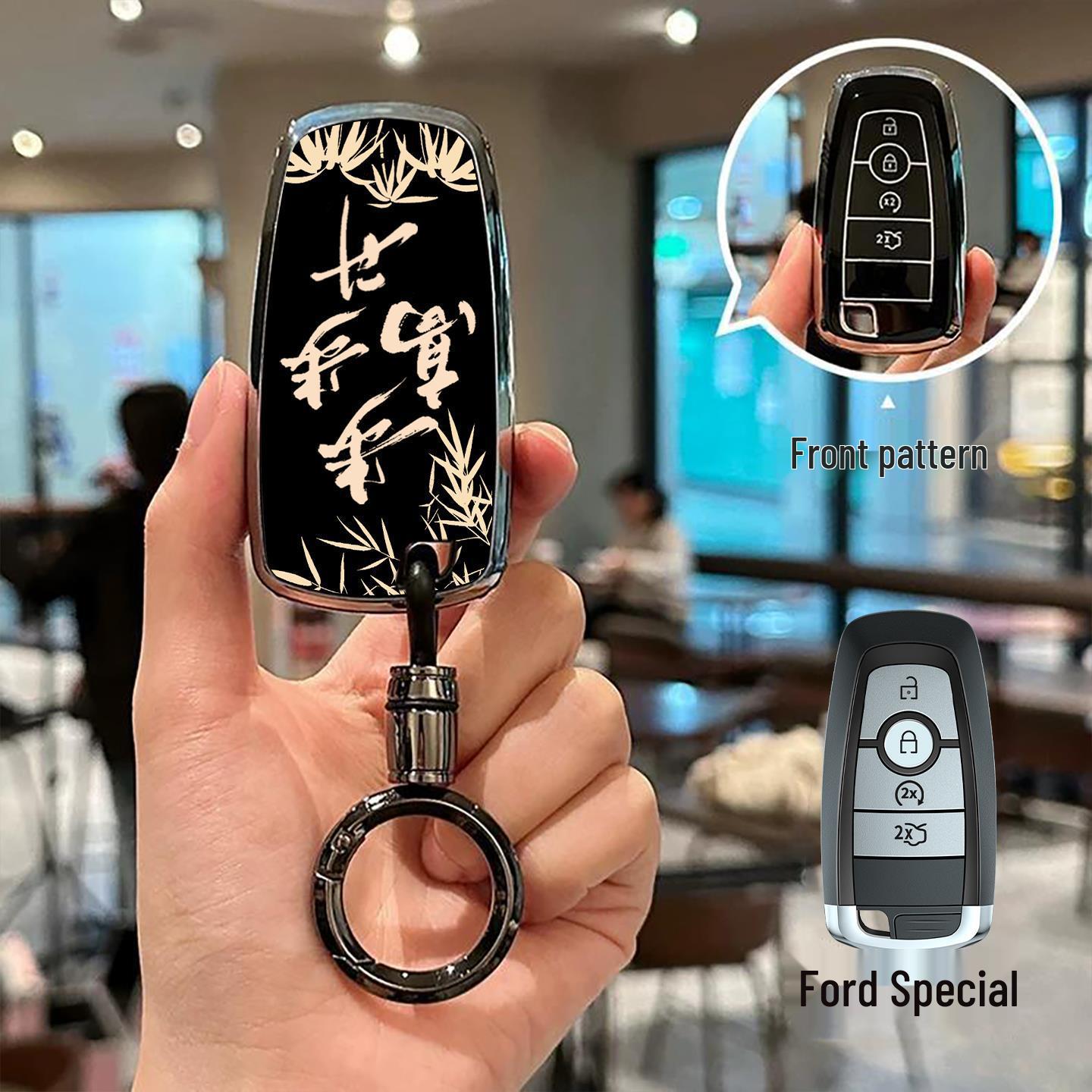 Ford Key Case for Mondeo, Edge, Focus, Escort, Explorer, Equator, and Taurus