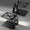 Desktop Speaker Stands With Reinforced Metal Base Stability For Enhances Audios Equipment Protections Space Efficiency