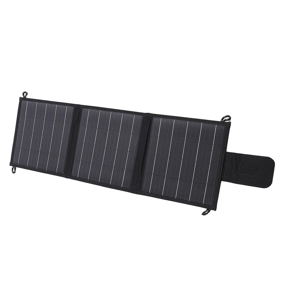 15W 5V Solar Panel Monocrystalline Silicon 3 Folds Portable Solar Panel Charger USB Tyep C Dual