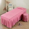 Thickened Single Double Beauty Bed Cover Massage Salon Body Care Pure Color Durable Denim Fabric Easy to Clean Beauty Therapy