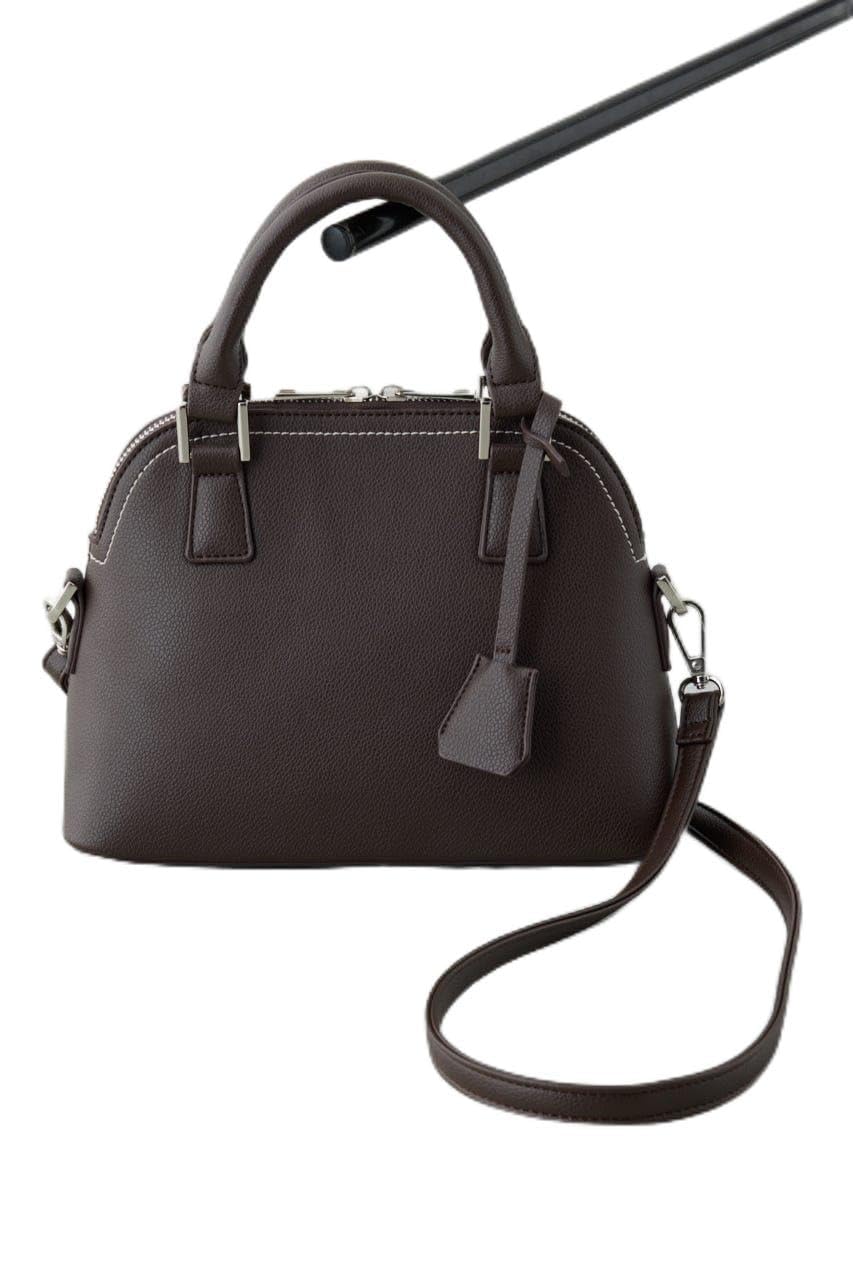 Женская сумка AZUL by moussy с двойной молнией 250JSB55-0051 FREE DBRN