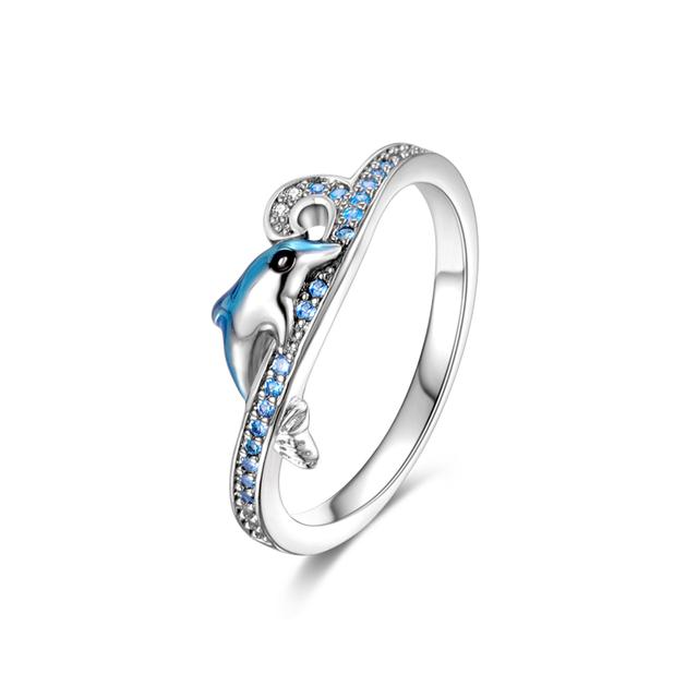 Cocktail Finger Ring Zircon Pave Purple Bridal Sets Setting Rings For Women Wedding Engagement Jewelry 