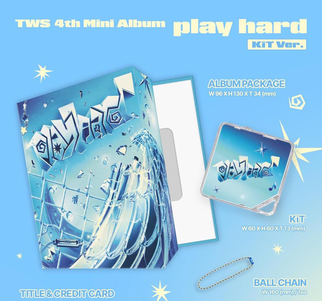 (KiT ver.) TWS [play hard] 4th Mini Album