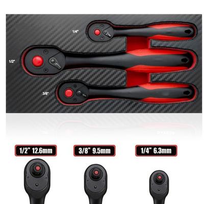 72-tooth Mechanism 72 Tooth Ratchet Quick-Release Wrench Ratchet Wrench Set