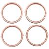 Motorcycle Exhaust Gasket 41.7*35*5 Compatible Models: Burgman AN400 Katana GSX600F/750F