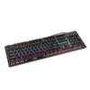 Biojee Wired 104 Key Real Mechanical Gaming Keyboard Rainbow Backlit Keyboard For Windows PC Laptop for Game and Office
