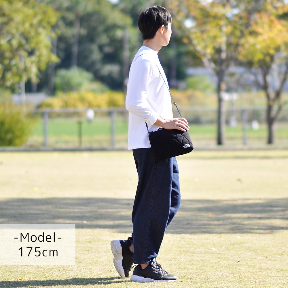 North Geoface Pouch NM32356 2L Vintage White ONE SIZE [The Face]