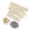 High Clearance Link Set Copper Wear Resistant Rc Car Tie Rod Set Upgrade Parts for Rc Crawler